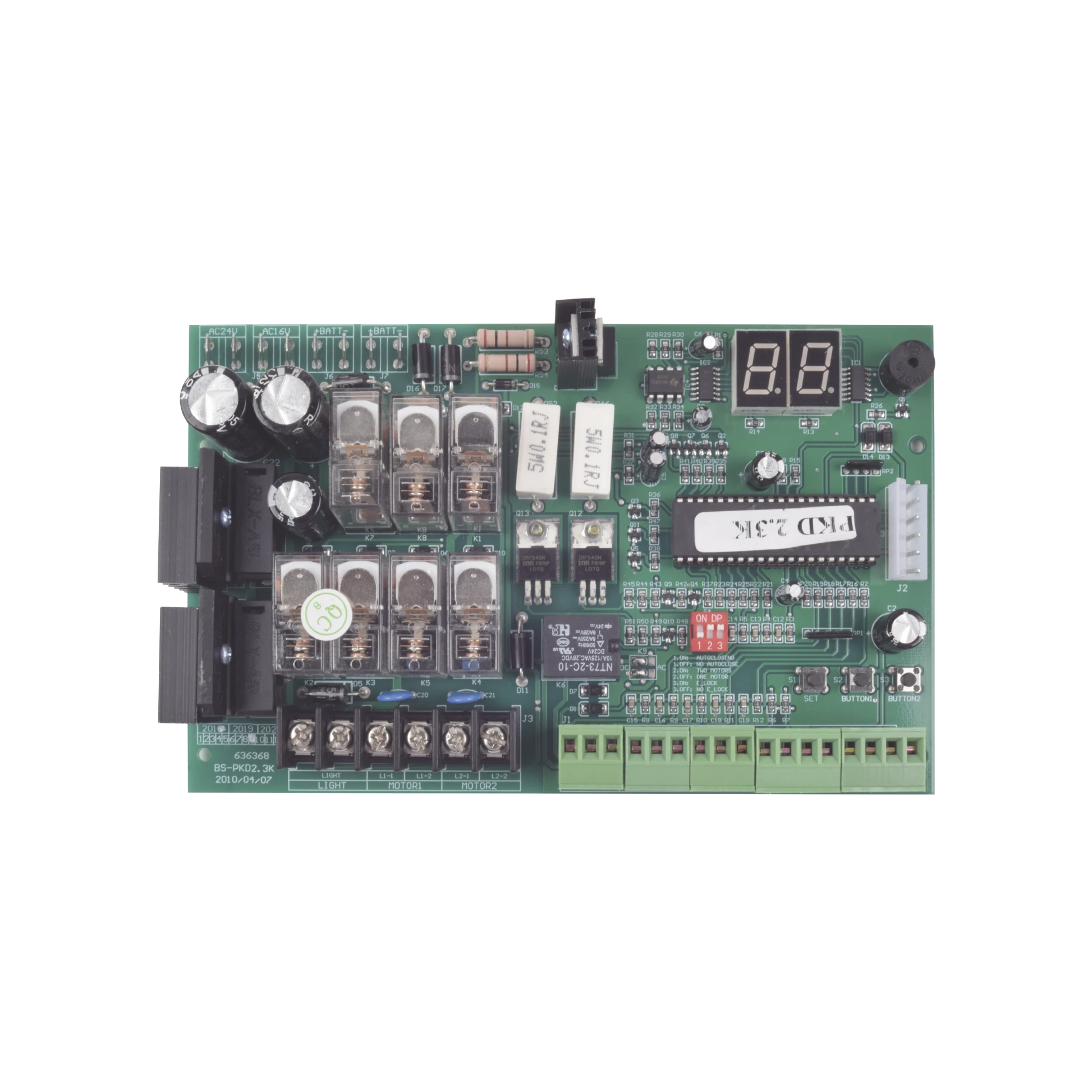 PCB REFACCIÓN / COMPATIBLE CON XBSPK03CBOX-Acceso Vehicular-ACCESSPRO-Bsai Seguridad & Controles