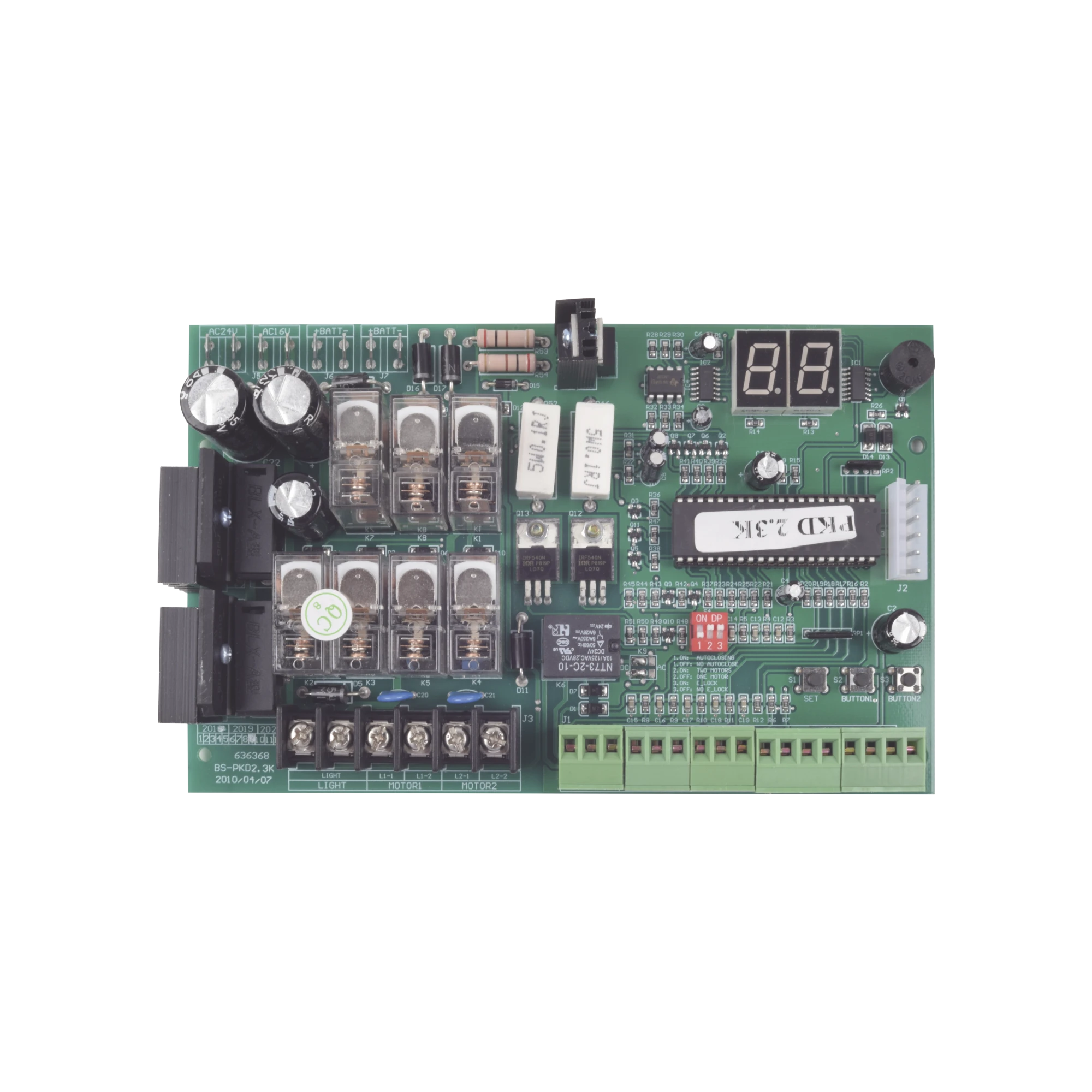 PCB REFACCIÓN / COMPATIBLE CON XBSPK03CBOX-Acceso Vehicular-ACCESSPRO-Bsai Seguridad & Controles