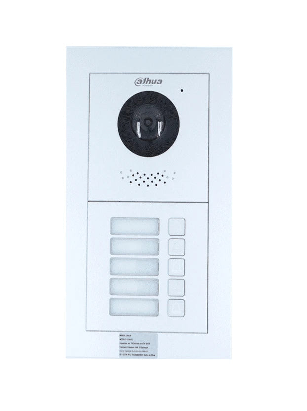 DAHUA VTO4202F-X SERIES/ FRENTE DE CALLE MODULAR PARA 5 DEPARTAMENTAL Y/0 FRACCIONAMIENTOS/ FUNCIÓN P2P/ CÁMARA DE 2 MEGAPÍXELES/ APERTURA REMOTA/NOTIFICACIÓN APP/ COMPATIBLE DMSS-Frentes de Calle-DAHUA-Bsai Seguridad & Controles