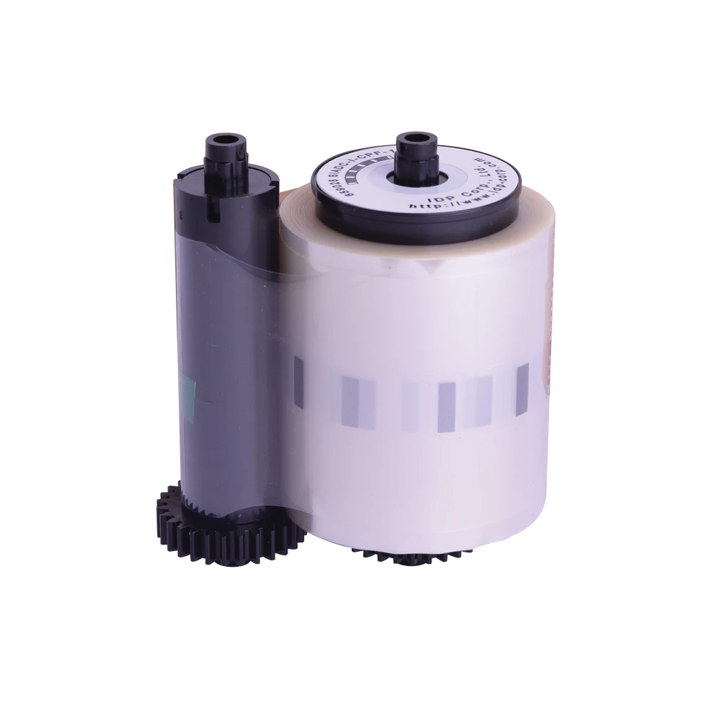 CINTA DE LAMINACIÓN TRANSPARENTE/ 250 LAMINACIONES POR UN LADO/ COMPATIBLE SMART50L, LASMART50-Credencialización-IDP-Bsai Seguridad & Controles