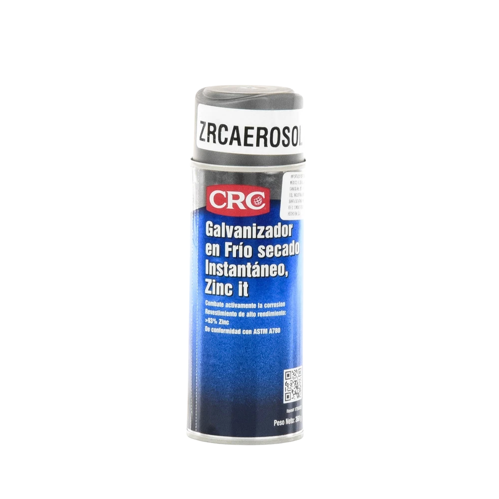 COMPUESTO ZINC EN AEROSOL PARA RETOQUE DE PIEZAS GALVANIZADAS POR INMERSIÓN EN CALIENTE (386 GR.).-Torres y Mástiles-SYSCOM TOWERS-Bsai Seguridad & Controles
