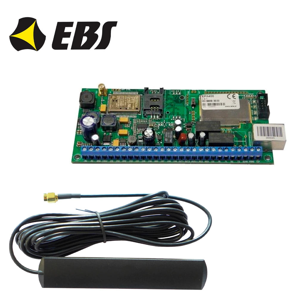 COMUNICADOR IP-GSM UNIVERSAL EBS EPX400-6C APP INTEGRADA SIN COSTO. INCLUYE ANTENA-Teclados-EBS-Bsai Seguridad & Controles
