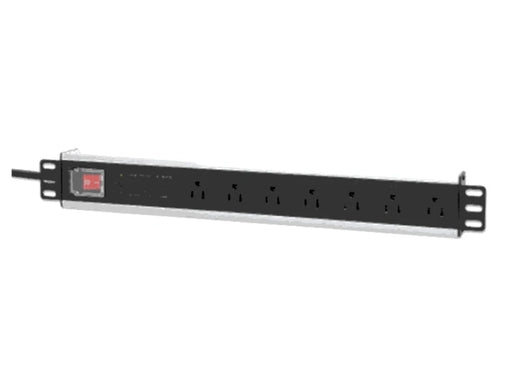 INTELLINET 207102 - BARRA PDU MULTICONTACTO DE 7 SALIDAS PARA MONTAJE EN 1.5 UR/ 19" / ENCHUFES TIPO EU (NEMA 5) / CABLE DE ALIMENTACIÓN DE 3M / CON PROTECCIÓN PARA PICOS Y CORTOS CIRCUITOS-Barras Multiconectores-INTELLINET-ITL2330005-Bsai Seguridad & Controles