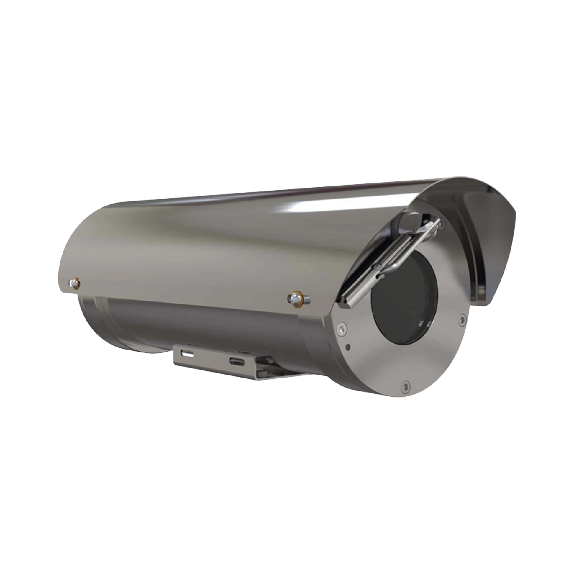 CAMARA IP ZOOM CON GABINETE ANTIEXPLOSION 2MP, 32X, IP68, WISESTREAM II / CONEXION DE FIBRA OPTICA MONOMODO / CON WIPER-Cámaras IP-HANWHA TECHWIN WISENET-Bsai Seguridad & Controles
