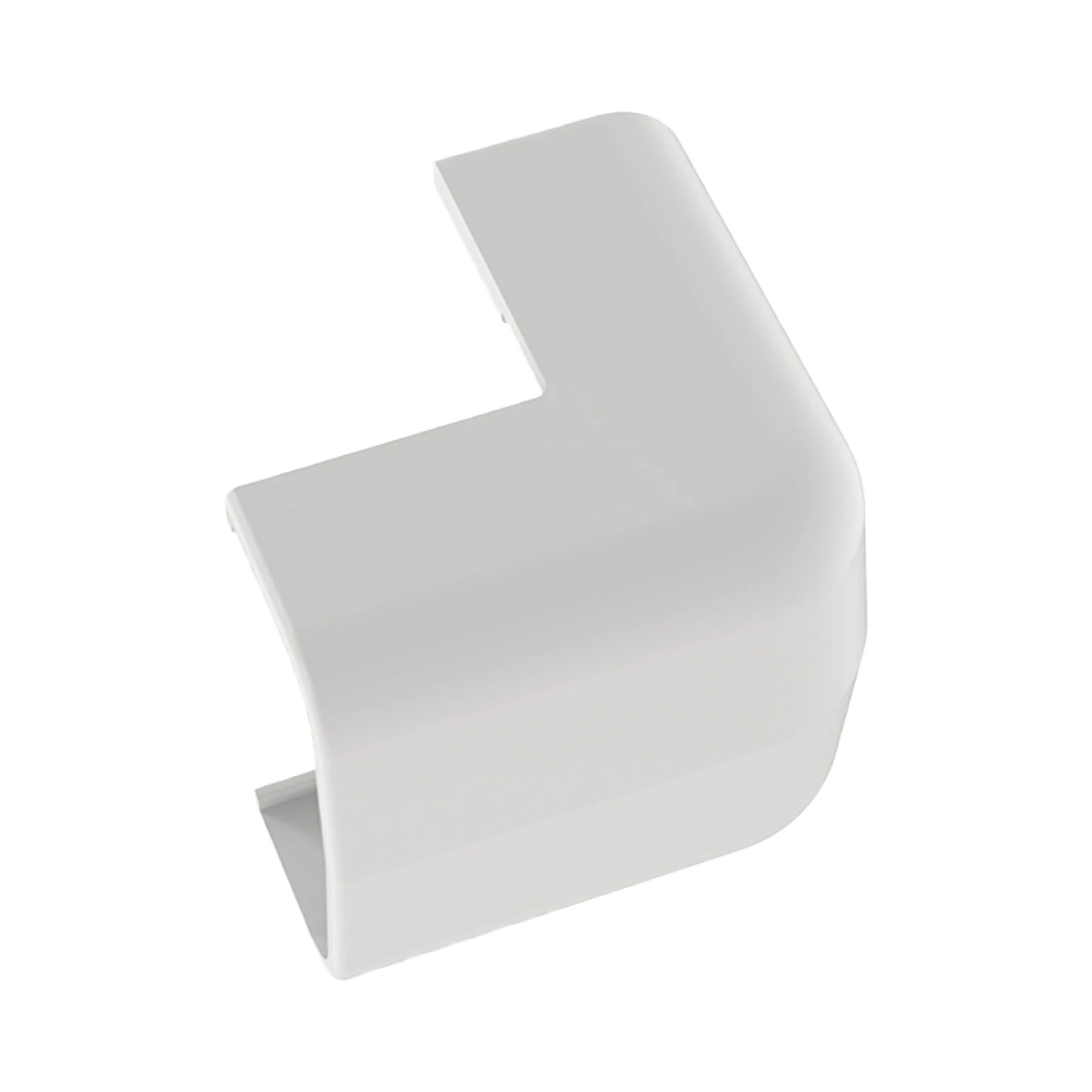 CONDUCTO PORTACABLES SUPERFICIAL TIPO EMPALME ESQUINA EXTERIOR BAJA TENSIÓN LD5, COLOR BLANCO DE PVC RÍGIDO DE CIERRE RÁPIDO.-Canalización-PANDUIT-OCF5WH-E-Bsai Seguridad & Controles