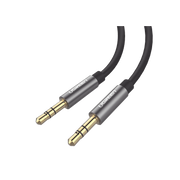CABLE AUXILIAR 5 METROS COLOR NEGRO / CONECTOR 3.5MM A 3.5MM MACHO-MACHO-Megafonia y Audioevacuacion-UGREEN-Bsai Seguridad & Controles