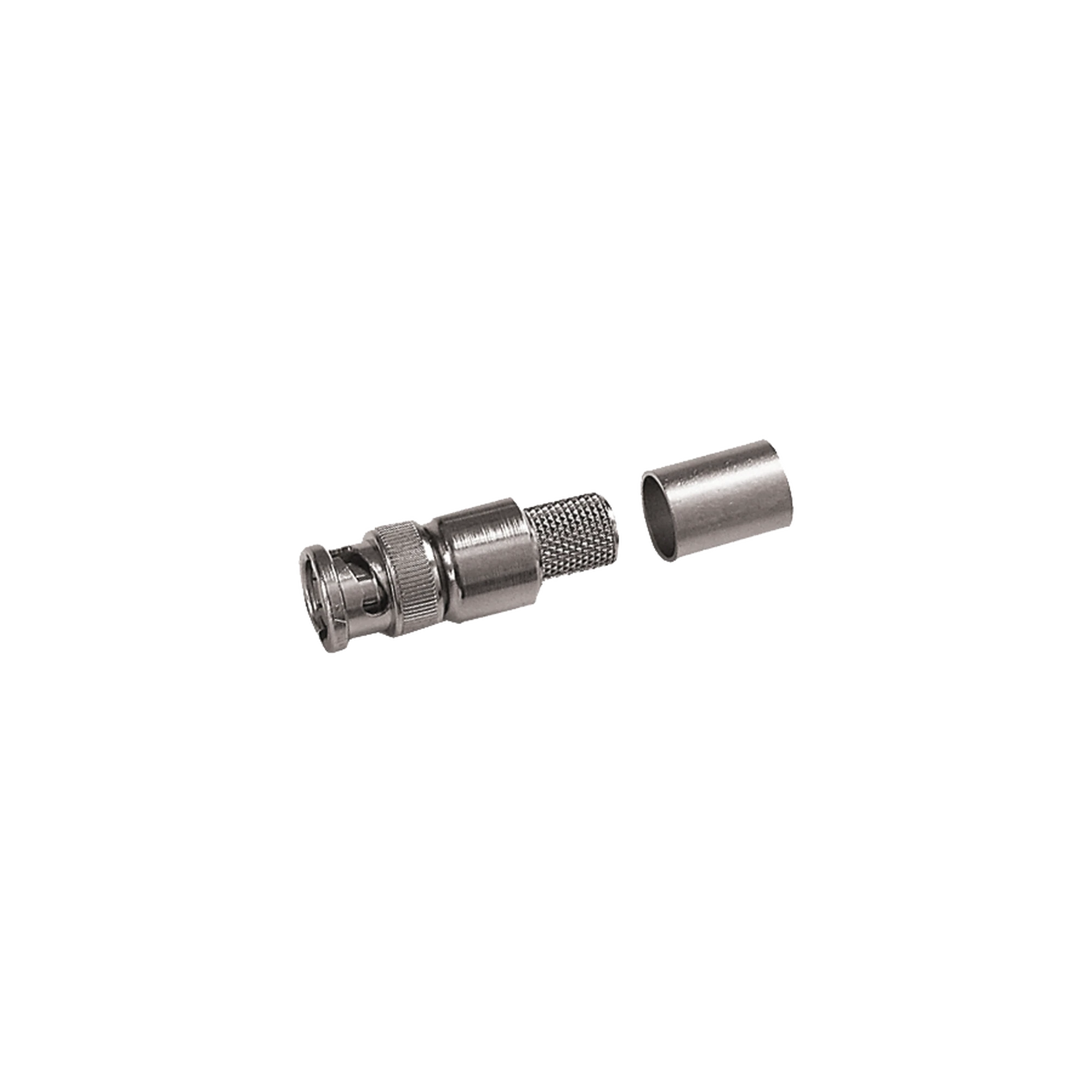 CONECTOR BNC MACHO PLEGABLE CON PIN CAUTIVO PARA CABLES RG8-Conectores-TIMES MICROWAVE-Bsai Seguridad & Controles