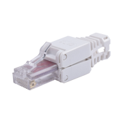 CONECTOR DE RED RJ45 PARA CABLE CAT6 SIN USO DE HERRAMIENTAS-Jacks / Plugs-LINKEDPRO BY EPCOM-Bsai Seguridad & Controles