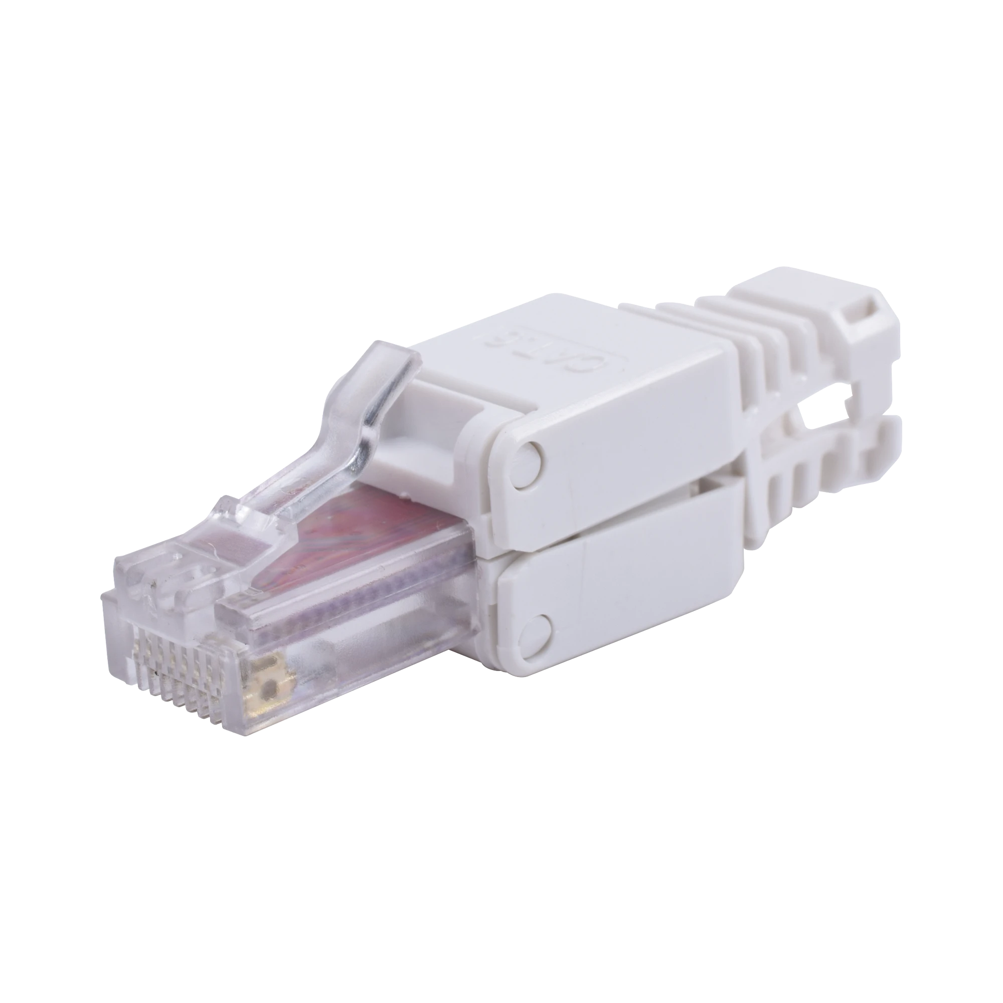 CONECTOR DE RED RJ45 PARA CABLE CAT6 SIN USO DE HERRAMIENTAS-Jacks / Plugs-LINKEDPRO BY EPCOM-Bsai Seguridad & Controles
