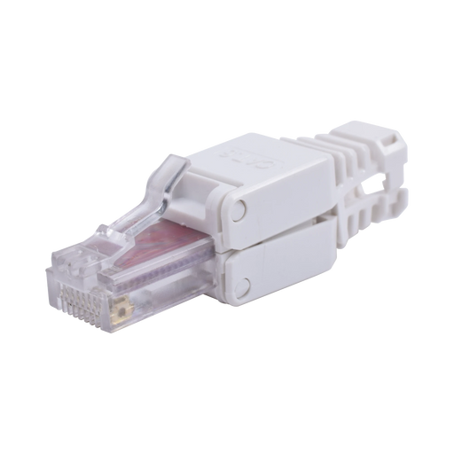 CONECTOR DE RED RJ45 PARA CABLE CAT6 SIN USO DE HERRAMIENTAS-Jacks / Plugs-LINKEDPRO BY EPCOM-TC6WT-Bsai Seguridad & Controles