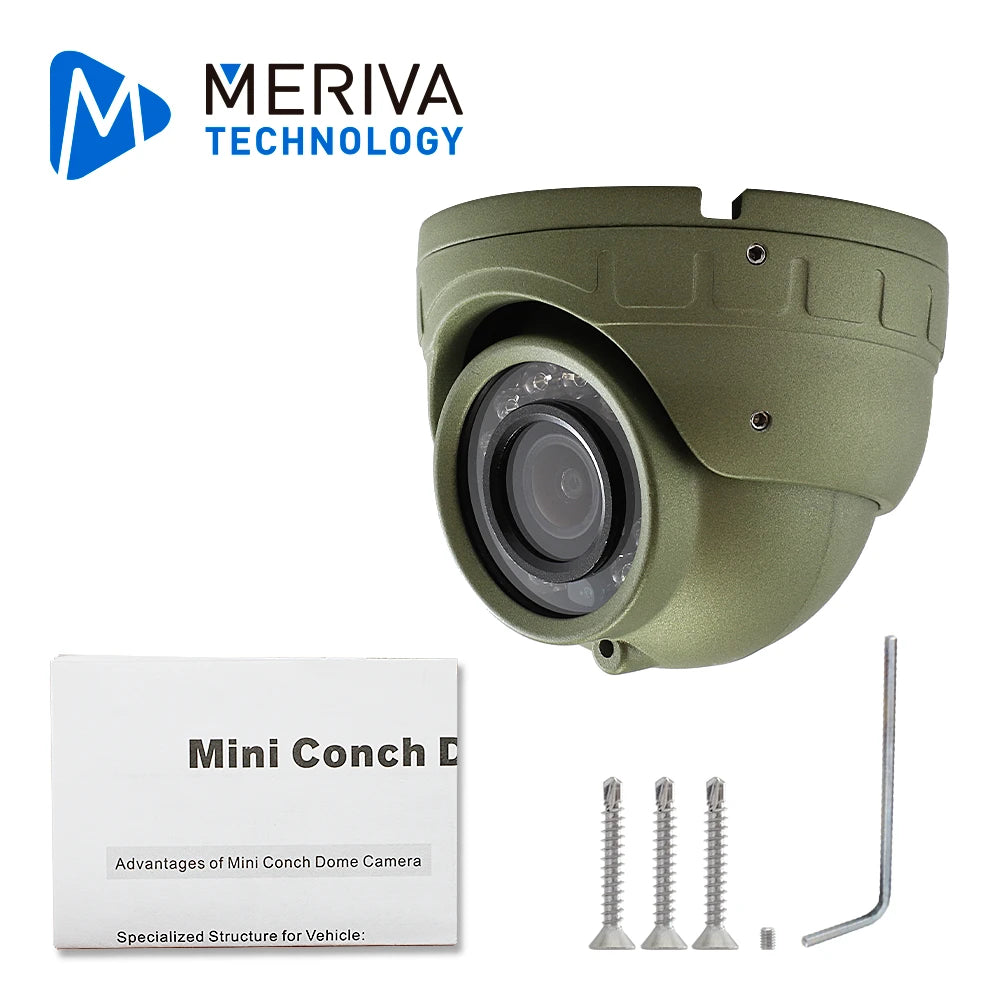 CAMARA MOVIL DOMO AHD MERIVA TECHNOLOGY MC303HD / 1MP / 2.8MM / IP66 / 5M IR / AUDIO INTEGRADO / CONECTOR DIN DE AVIACION 4 PINES-Accesorios Videovigilancia-MERIVA TECHNOLOGY - STREAMAX-Bsai Seguridad & Controles