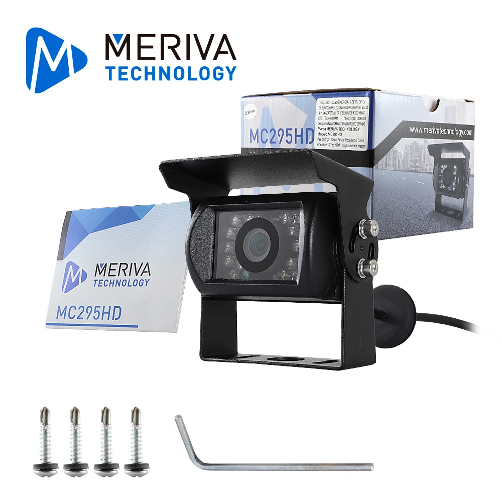 CAMARA MOVIL AHD MERIVA TECHNOLOGY MC295HD / 2MP / 1080P / 2.8MM / IP66 /10M IR / CONECTOR DIN DE AVIACION 4 PINES-Accesorios Videovigilancia-MERIVA TECHNOLOGY - STREAMAX-Bsai Seguridad & Controles