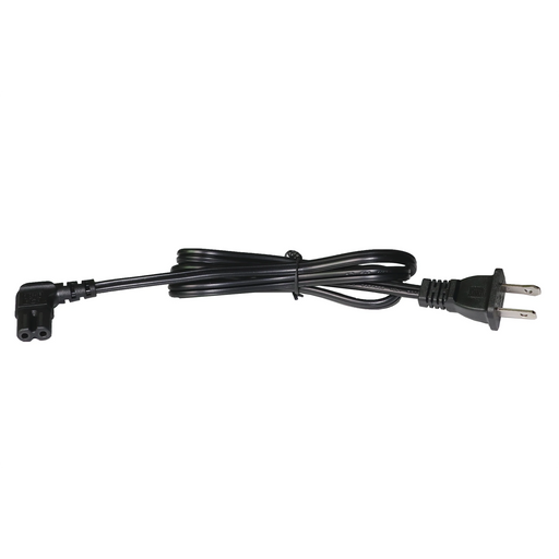 CABLE DE ALIMENTACIÓN ELÉCTRICA PARA 120-240 VCA / 1 METRO / 2 CLAVIJAS TIPO AMERICANO / CONECTOR EN FORMA TIPO L-Cableado-EPCOM POWERLINE-ACCORDL-1M-Bsai Seguridad & Controles