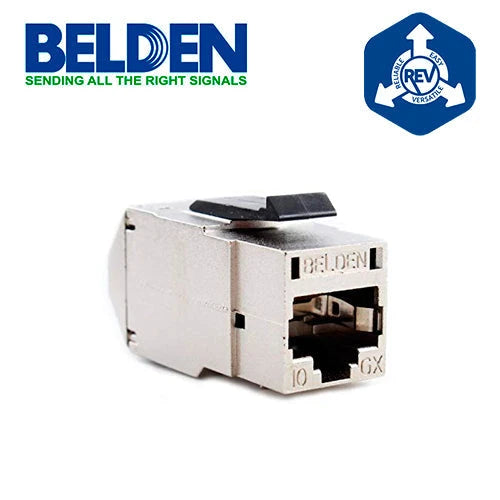 CONECTOR JACK REVCONNECT BELDEN RVAMJKSME-S1 10GX CATEGORIA 6A STP METAL-Canalizacion-BELDEN-Bsai Seguridad & Controles