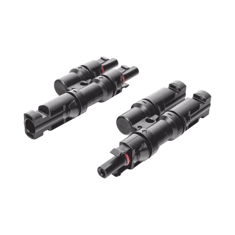 CONECTOR MC-4 DOBLE PARA MÓDULOS FOTOVOLTAICOS-Accesorios Energía Solar y Eólica-EPCOM POWERLINE-Bsai Seguridad & Controles