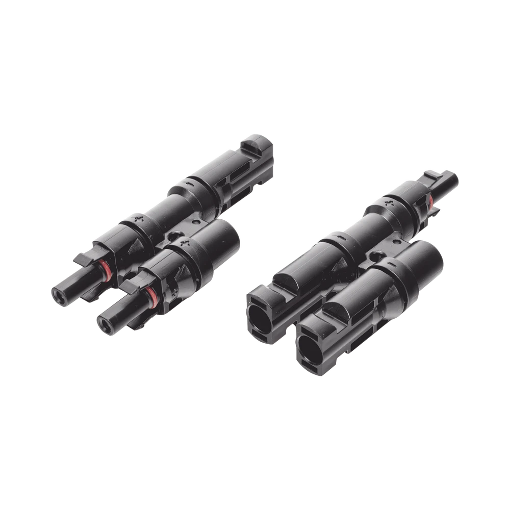 CONECTOR MC-4 DOBLE PARA MÓDULOS FOTOVOLTAICOS-Accesorios Energía Solar y Eólica-EPCOM POWERLINE-Bsai Seguridad & Controles