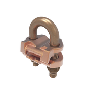 CONECTOR MECÁNICO PARA CABLE CALIBRE 4 A 2/0 AWG / PARALELO O 90° A TUBO DE 3/8" O VARILLA DE 5/8" - 3/4".-Calidad de la Energía-HUBBELL BURNDY-Bsai Seguridad & Controles