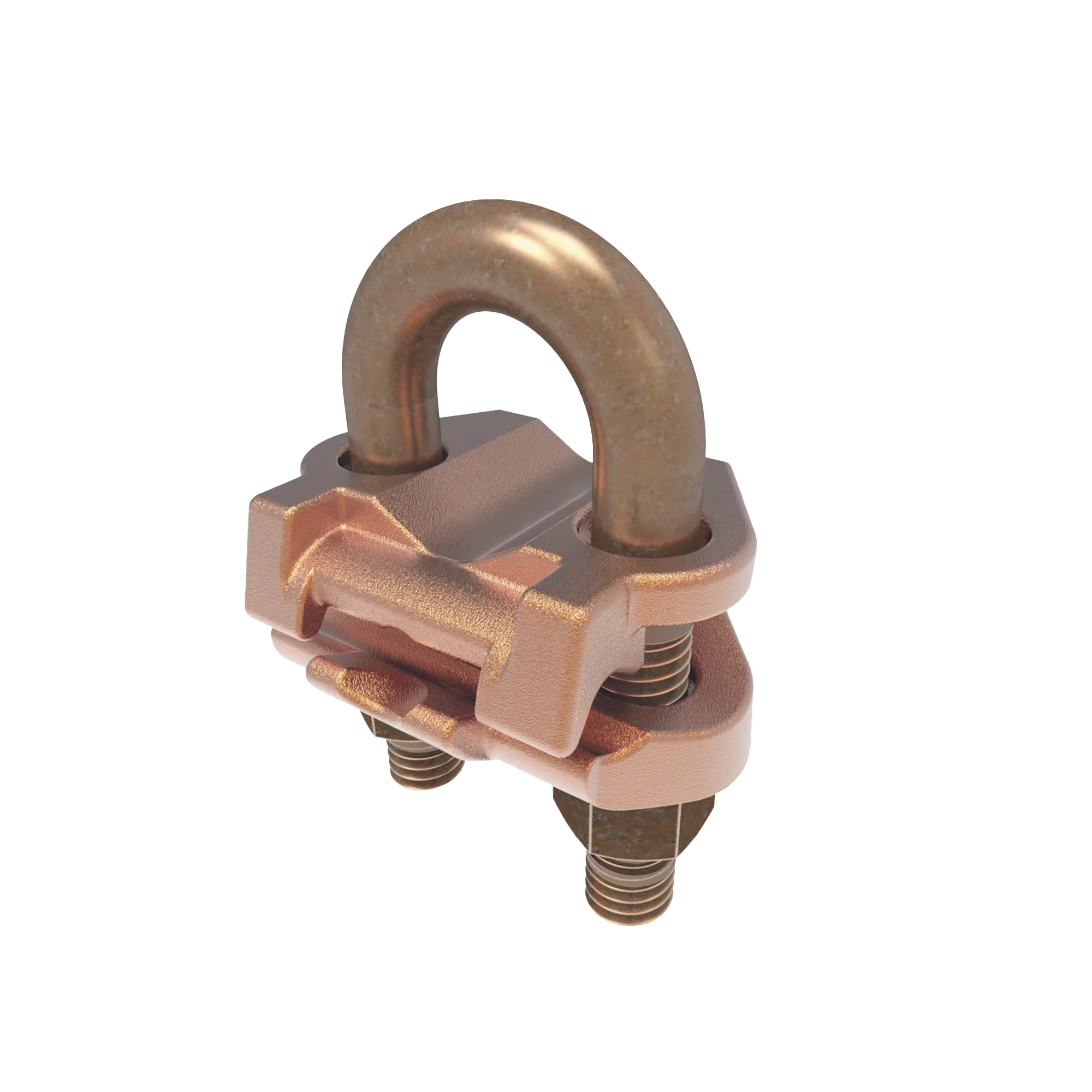 CONECTOR MECÁNICO PARA CABLE CALIBRE 4 A 2/0 AWG / PARALELO O 90° A TUBO DE 3/8" O VARILLA DE 5/8" - 3/4".-Calidad de la Energía-HUBBELL BURNDY-Bsai Seguridad & Controles