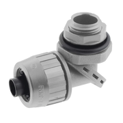 CONECTOR MULTI POSICIÓN DE NYLON DE 3/4" PARA TUBERÍA LIQUIDTIGHT POLYTUFF.-Canalización-HUBBELL-HUB-PS0759-NGY-Bsai Seguridad & Controles