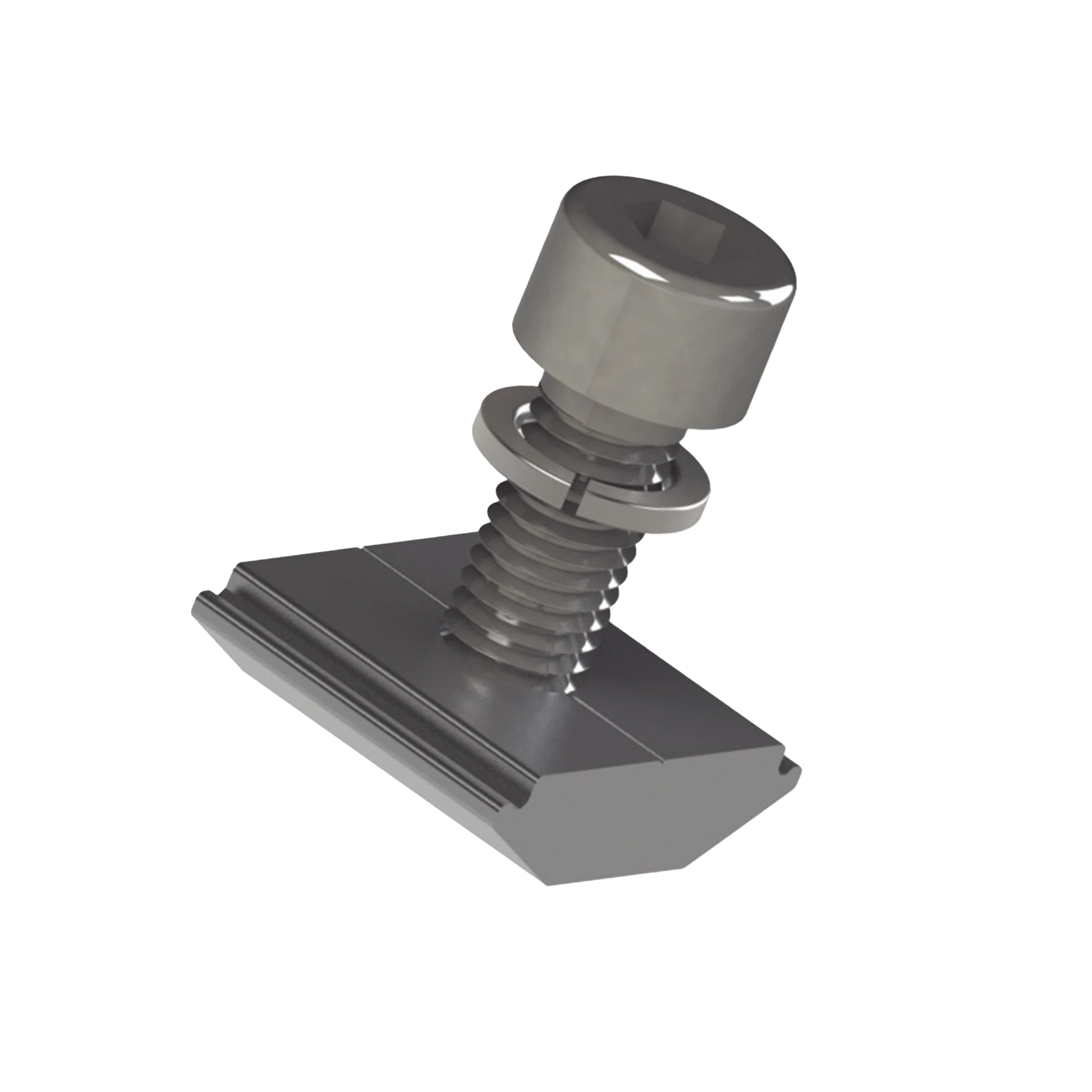 CONECTOR N CON TORNILLO PARA FIJACIÓN EN RIEL 5 Y 8-Energía Solar-EPCOM POWERLINE-Bsai Seguridad & Controles