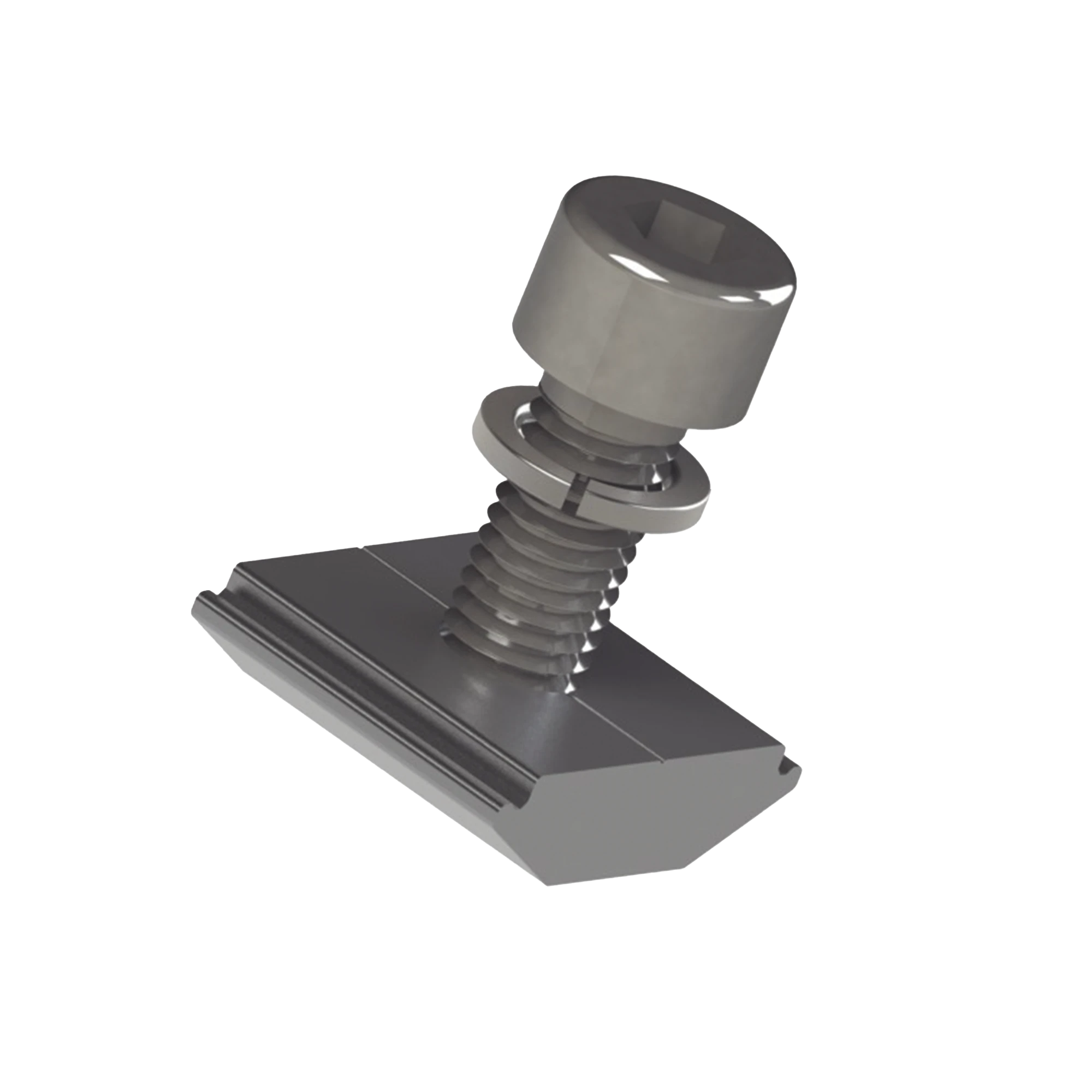 CONECTOR N CON TORNILLO PARA FIJACIÓN EN RIEL 5 Y 8-Energía Solar-EPCOM POWERLINE-Bsai Seguridad & Controles