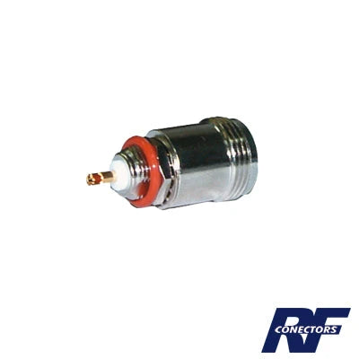 CONECTOR N HEMBRA HERMÉTICO, MONTAJE FRONTAL EN 2D PLANO.-Conectores-RF INDUSTRIES,LTD-Bsai Seguridad & Controles