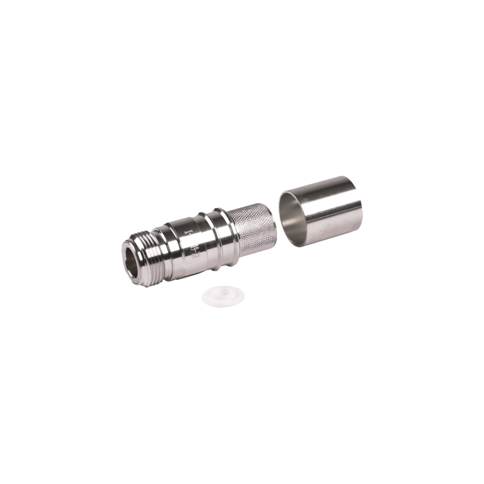 CONECTOR N HEMBRA PLEGABLE CON PIN CAUTIVO PARA CABLE LMR600-Conectores-TIMES MICROWAVE-Bsai Seguridad & Controles