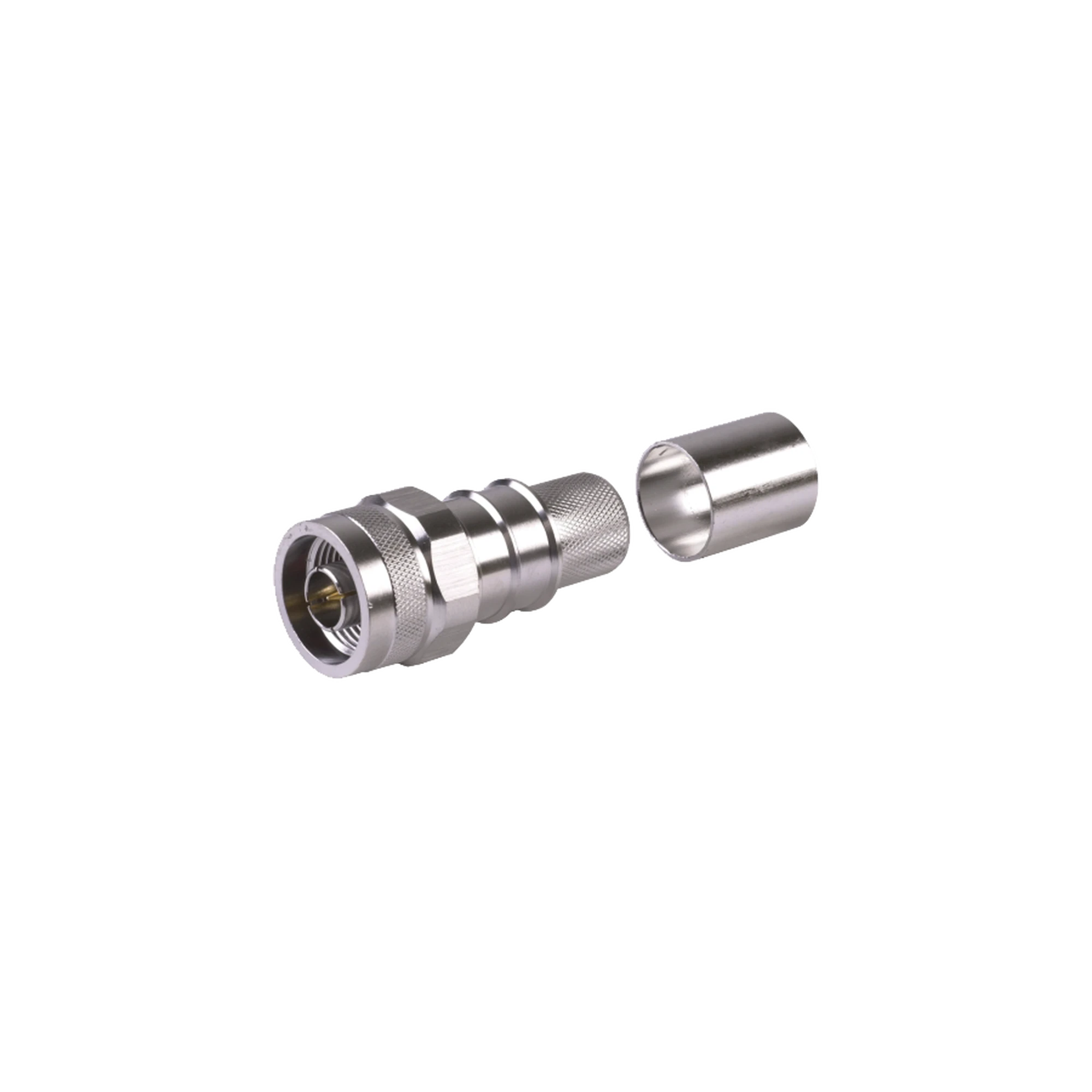 CONECTOR N MACHO PLEGABLE CON PIN CAUTIVO PARA CABLE LMR600-Conectores-TIMES MICROWAVE-Bsai Seguridad & Controles