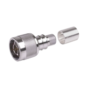 CONECTOR N MACHO PLEGABLE CON PIN CAUTIVO PARA CABLES TIPO RG8-Conectores-TIMES MICROWAVE-Bsai Seguridad & Controles