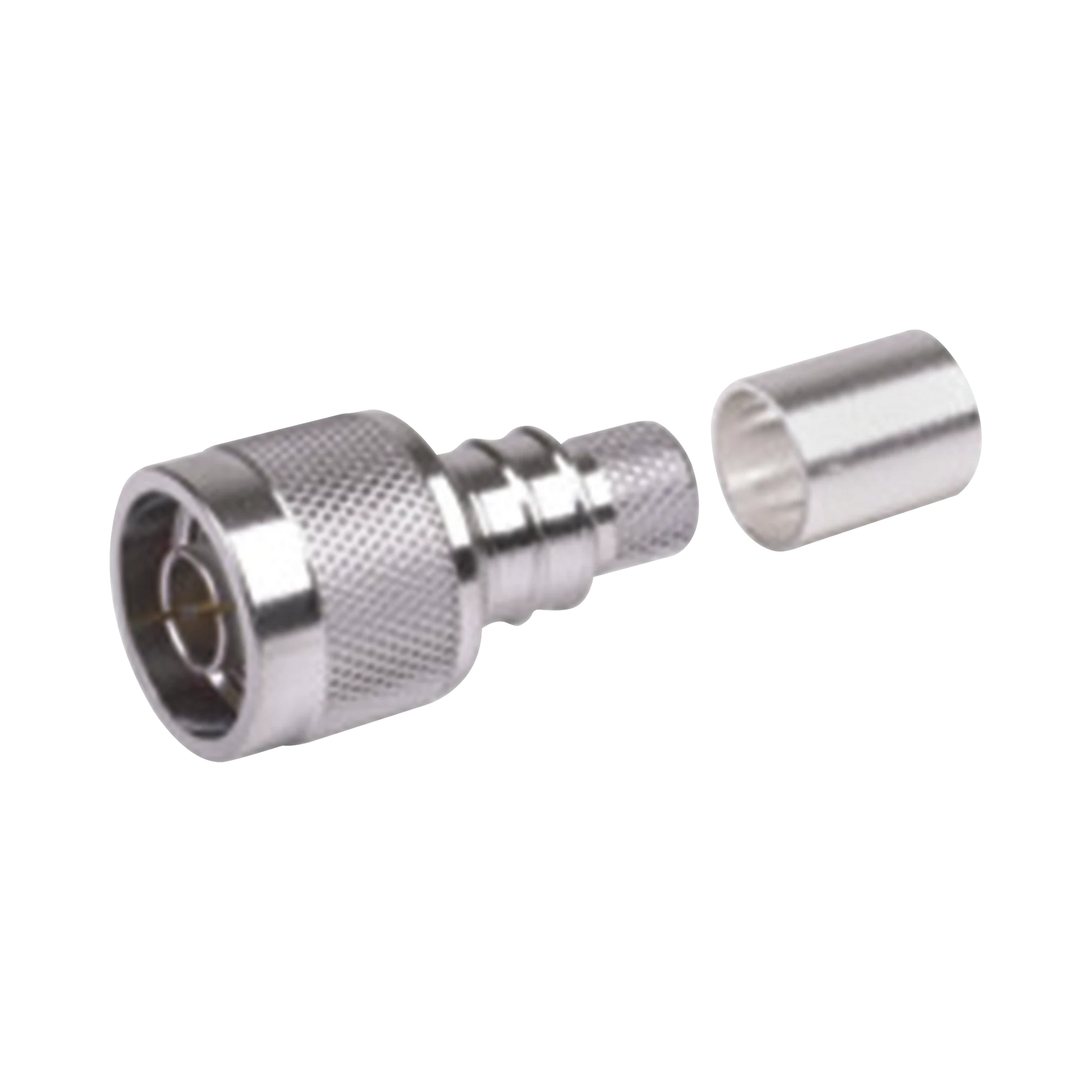 CONECTOR N MACHO PLEGABLE CON PIN CAUTIVO PARA CABLES TIPO RG8-Conectores-TIMES MICROWAVE-Bsai Seguridad & Controles