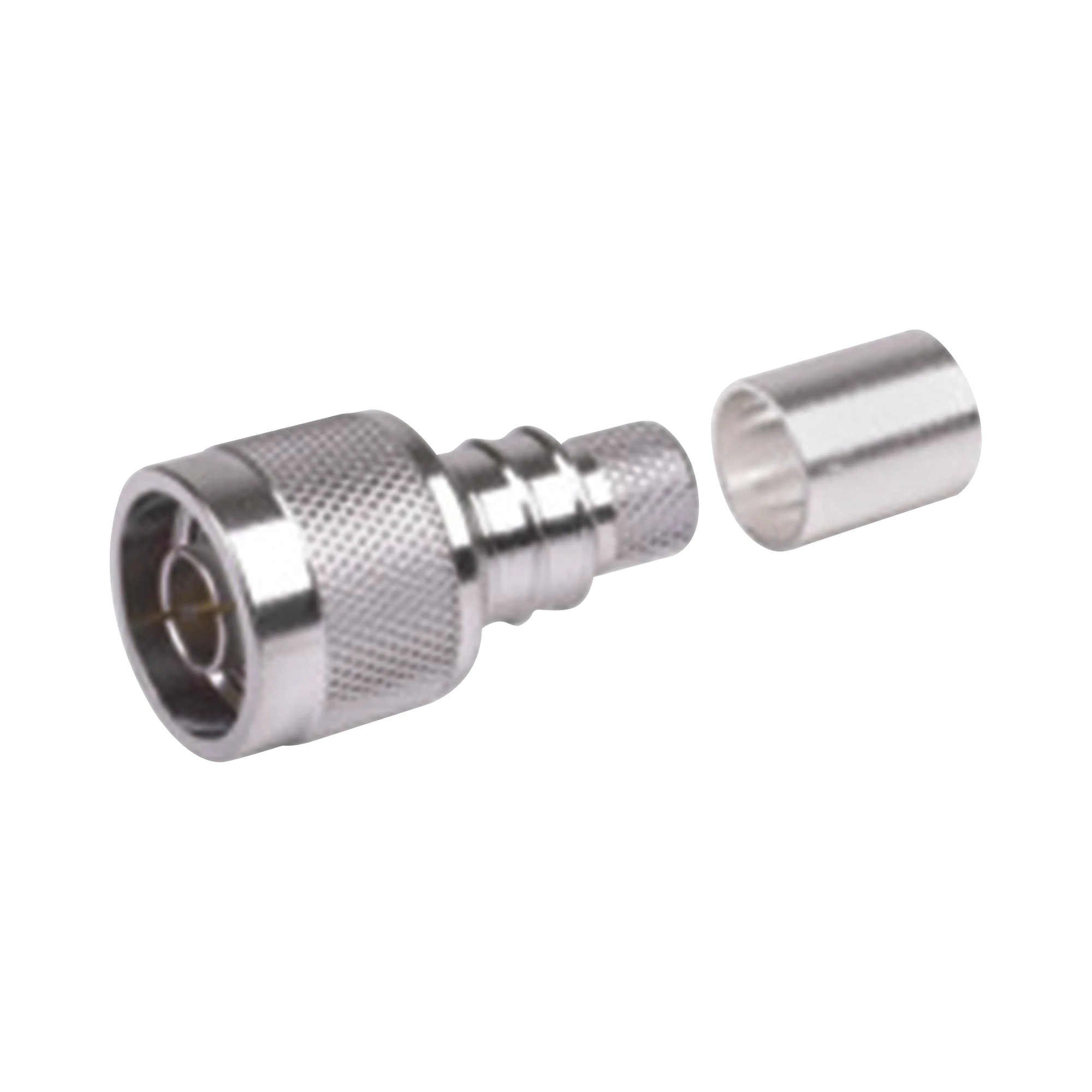 CONECTOR N MACHO PLEGABLE CON PIN CAUTIVO PARA CABLES TIPO RG8-Conectores-TIMES MICROWAVE-Bsai Seguridad & Controles