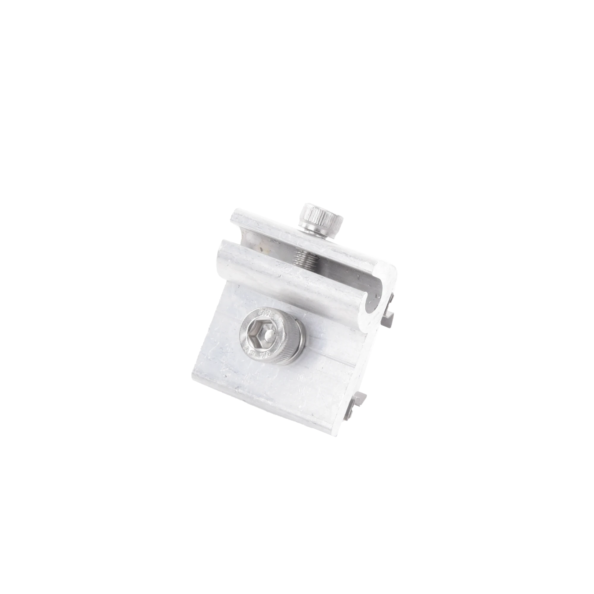 CONECTOR PARA CONEXIÓN A TIERRA FÍSICA DE MONTAJES DE PANELES SOLARES CON RIEL 5 Y 8-Energía Solar-EPCOM POWERLINE-Bsai Seguridad & Controles