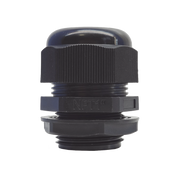 CONECTOR PLÁSTICO NEGRO TIPO GLÁNDULA PARA ROSCA NPT 1"-Racks y Gabinetes-TXPRO-Bsai Seguridad & Controles