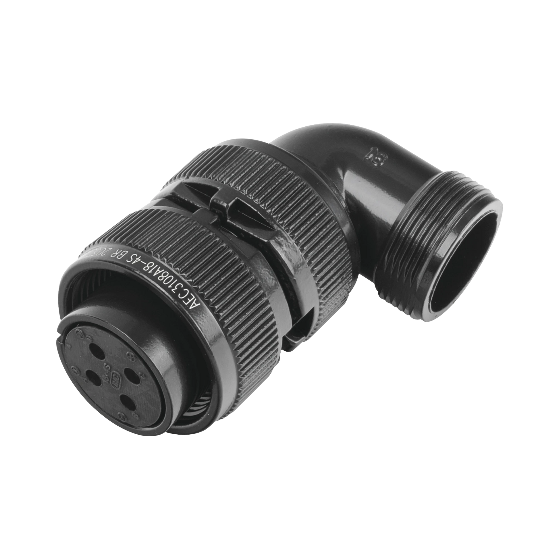 CONECTOR PLUG EN ÁNGULO RECTO DE 4 CONTACTOS HEMBRA SOLDABLES PARA RADIO DE LOCOMOTORA.-Conectores-EPCOM INDUSTRIAL-Bsai Seguridad & Controles