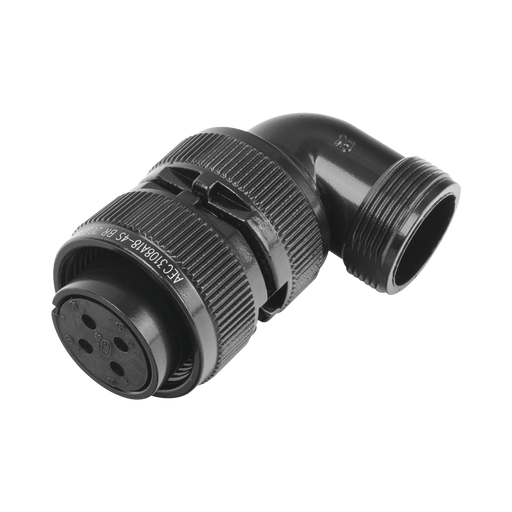 CONECTOR PLUG EN ÁNGULO RECTO DE 4 CONTACTOS HEMBRA SOLDABLES PARA RADIO DE LOCOMOTORA.-Conectores-EPCOM INDUSTRIAL-Bsai Seguridad & Controles
