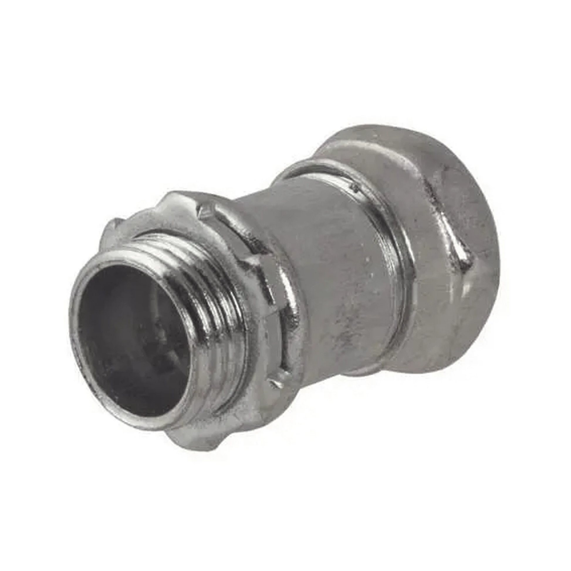 CONECTOR RECTO COMPRESIÓN DE ACERO GALVANIZADO PARA PARED DELGADA DE 1 1/2".-Canalización-HUBBELL-HUB-2906-Bsai Seguridad & Controles