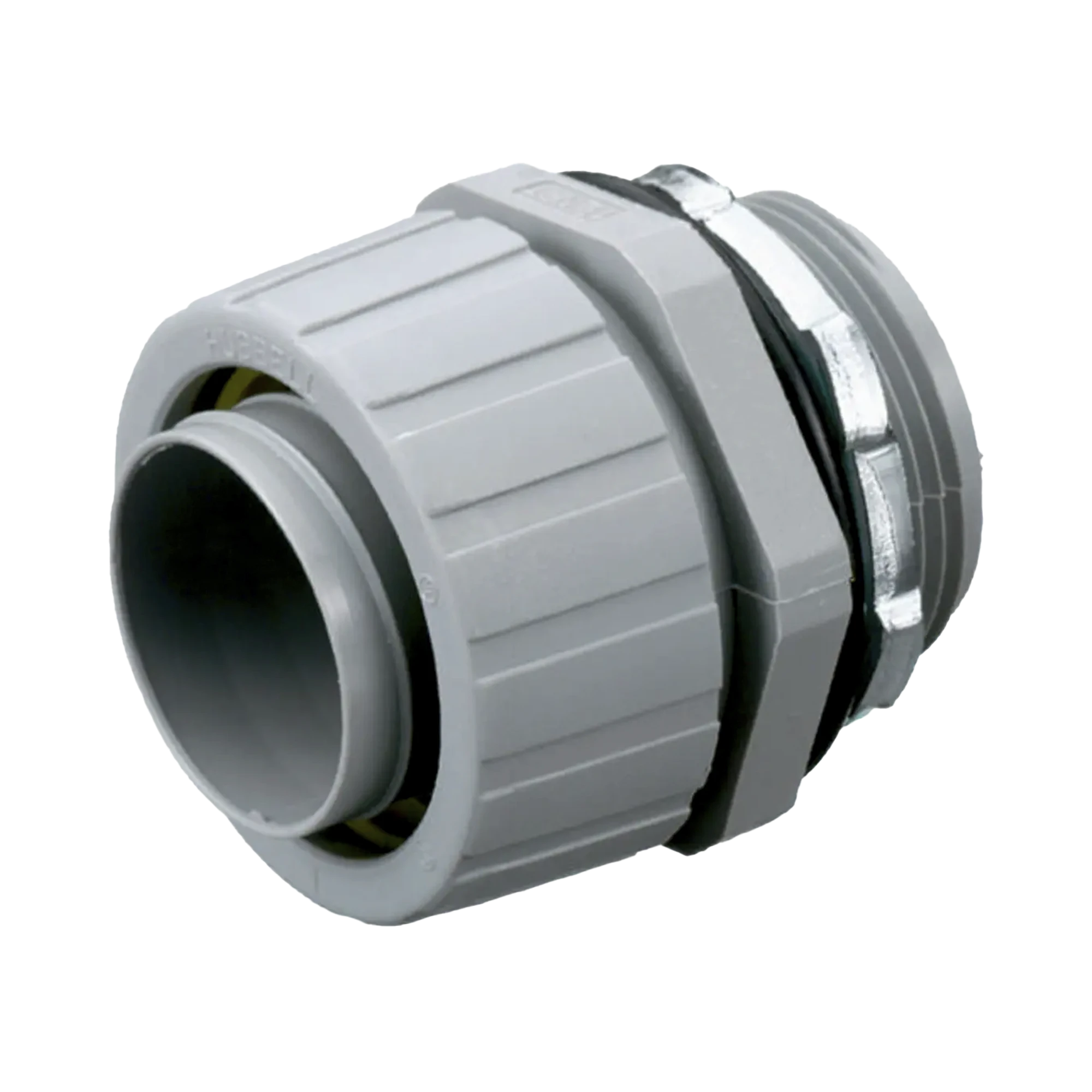 CONECTOR RECTO DE NYLON DE 2" PARA TUBERÍA LIQUIDTIGHT POLYTUFF.-Canalización-HUBBELL-Bsai Seguridad & Controles