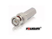 CONECTOR RG59 ENROSCAR, BNC MACHO HEXAGONAL FOLKSAFE, NO REQUIERE HERRAMIENTA ESPECIALIZADA PARA INSTALACIÓN, UTILIZAR CABLE COAXIAL RG59, MEDIDAS DEL CONECTOR 13.9 X 24.8 MM-Adaptadores-FOLKSAFE-Bsai Seguridad & Controles