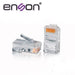 CONECTOR RJ45 PARA CABLE UTP CAT5E ENSON RJ45-CAT5E DE 8 PINES, VELOCIDAD DE HASTA 100MBPS-Adaptadores-ENSON-Bsai Seguridad & Controles
