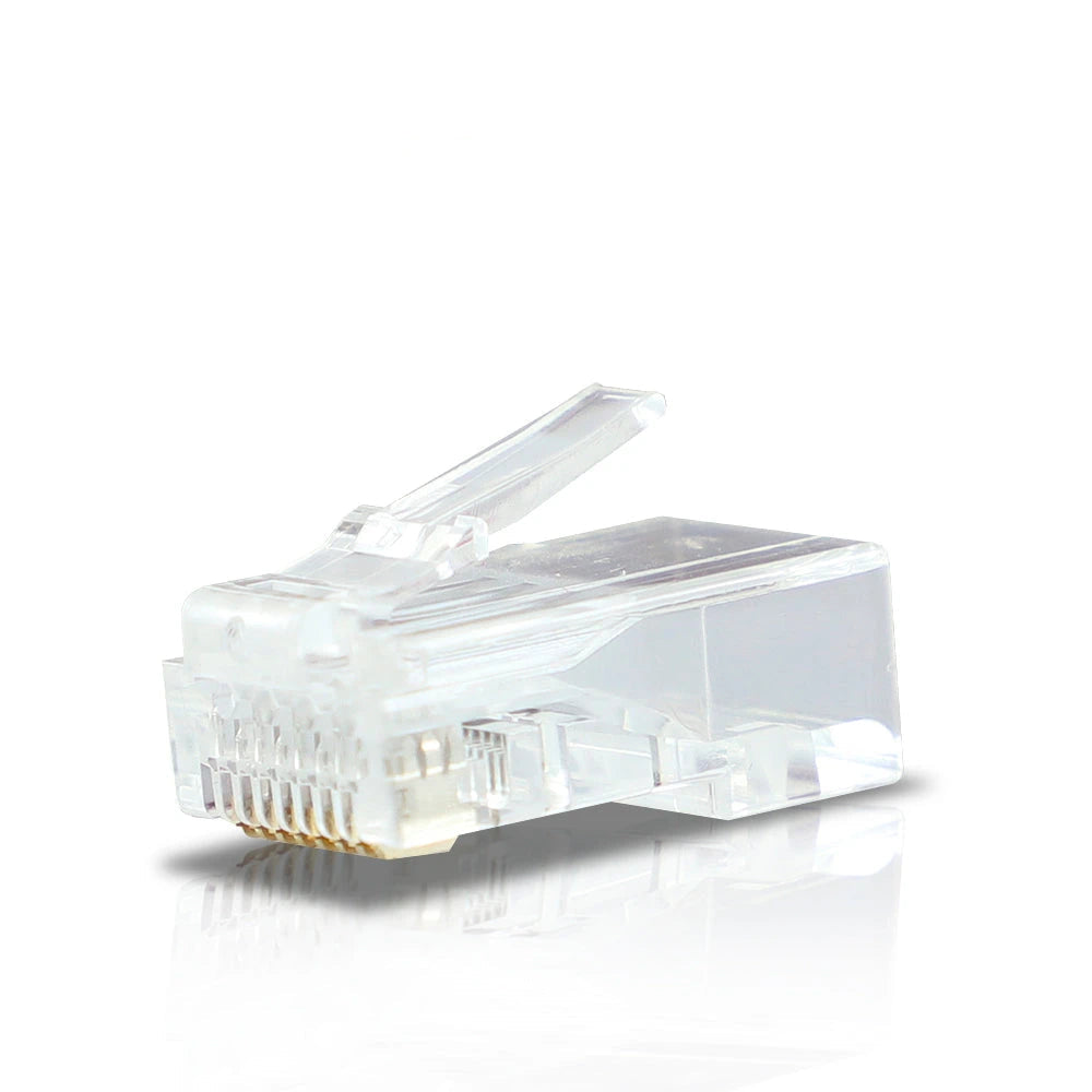 CONECTOR RJ45 PARA CABLE UTP CAT6 ENSON RJ45-CAT6 DE 8 PINES, VELOCIDAD DE HASTA 1000MBPS-Adaptadores-ENSON-Bsai Seguridad & Controles
