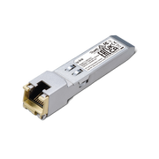 TRANSCEPTOR MINI-GBIC SFP+ RJ45 / ADMITE 10GBASE-T, 5GBASE-T, 2.5GBASE-T, 1000BASE-T Y 100BASE-TX / DISTANCIA HASTA 30 METROS / CONECTOR RJ45 (10G)-Networking-TP-LINK-Bsai Seguridad & Controles