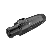 CONECTOR SPEAKON | HEMBRA | 4 POLOS | CARCASA NEGRA | CABLE AWG10 | 30A-Audio, Video y Voceo-SEETRONIC-Bsai Seguridad & Controles