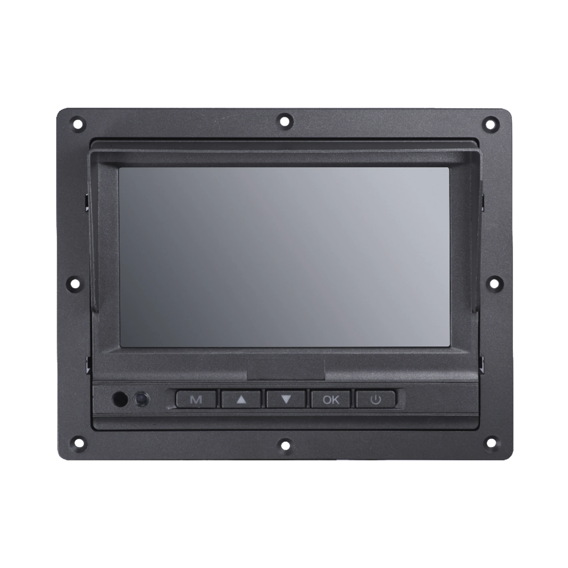 MONITOR Y BOTONES DE 7" LCD / COMPATIBLE CON DVR MÓVIL HIKVISION / CONECTOR TIPO AVIACIÓN-Videograbadoras Móviles, Dash Cams y Body Cams-HIKVISION-Bsai Seguridad & Controles