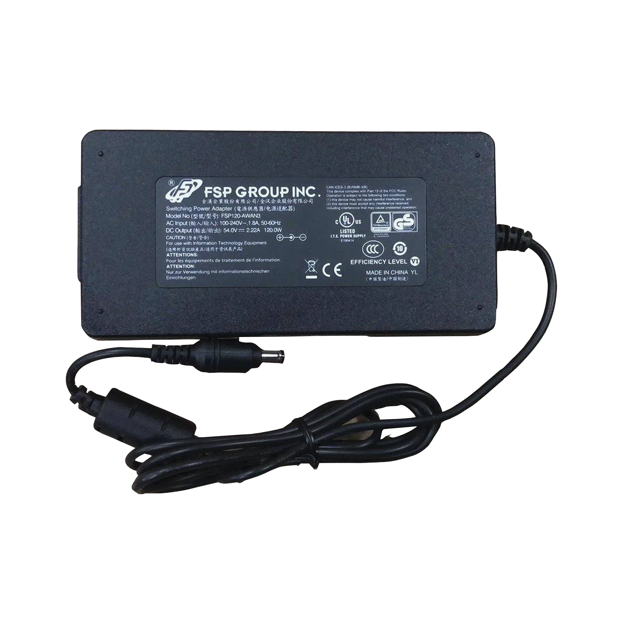 FUENTE DE PODER REGULADA / 54 VCC / 2.25 A / CONECTOR TIPO PLUG-Accesorios-HIKVISION-Bsai Seguridad & Controles