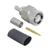 CONECTOR TNC MACHO DE ANILLO PLEGABLE PARA LMR-195, LMRLW-195, RG58, RG142.-Conectores-TIMES MICROWAVE-Bsai Seguridad & Controles