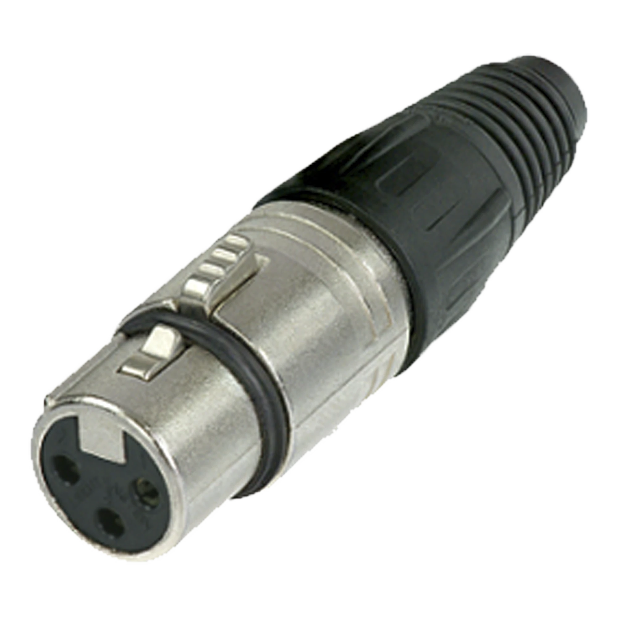 CONECTOR XLR 3 PINES HEMBRA, IDEAL PARA CONEXIONES DE MICRÓFONOS, MEZCLADORAS, EQUIPO DE AUDIO PROFESIONAL-Megafonia y Audioevacuacion-EPCOM PROAUDIO-Bsai Seguridad & Controles