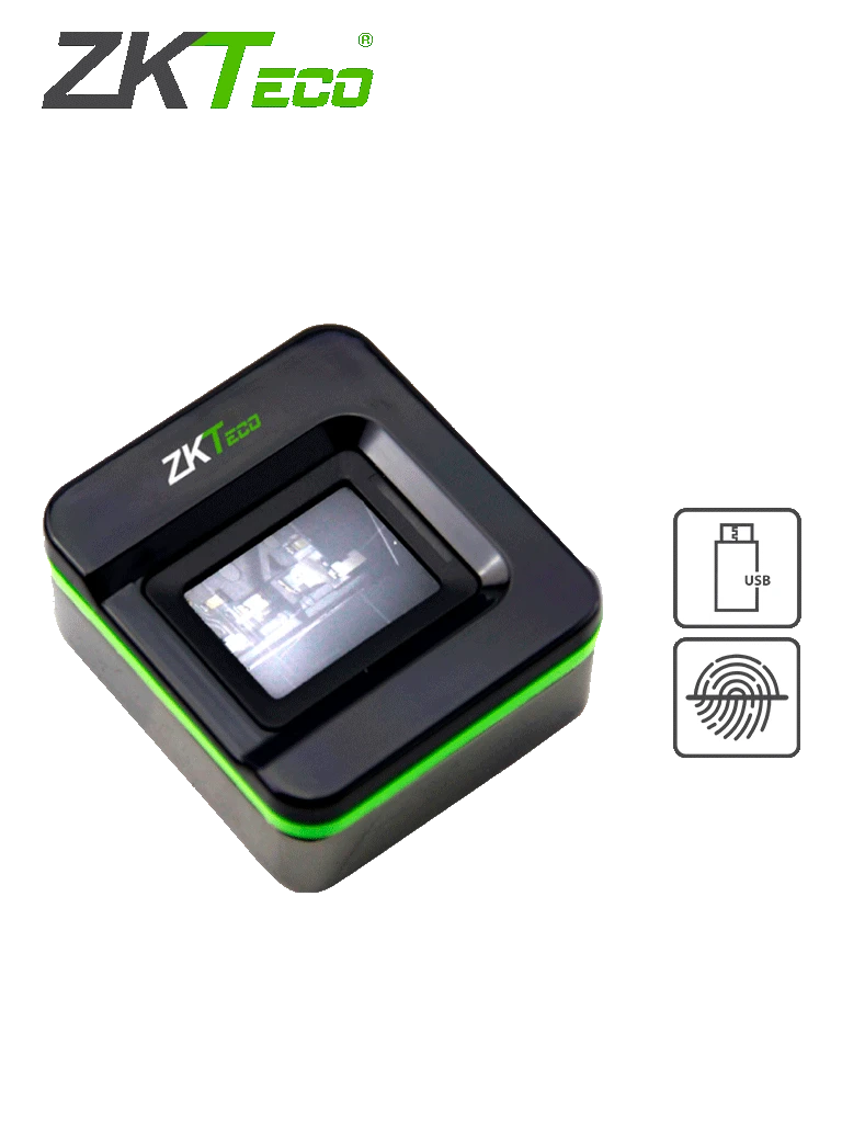 ZKTECO SLK20R - ENROLADOR BIOMETRICO / SILK ID / RESOLUCIÓN 500 DPI / CONEXIÓN USB-Lectoras USB-ZKTECO-Bsai Seguridad & Controles