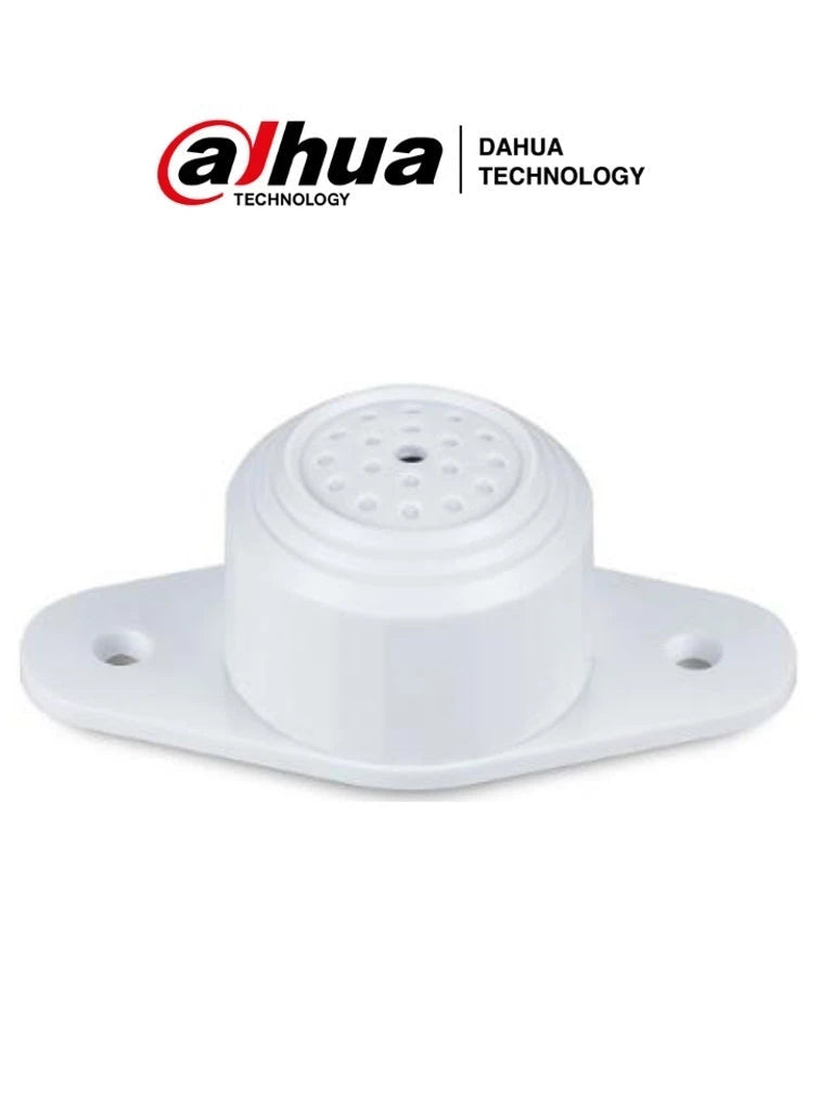 DAHUA HAP100 - MICROFONO AMPLIFICADO OMNIDIRECCIONAL/ ALCANCE HASTA 40M2/ SNR 70DB/ RANGO DINAMICO 104 DB/ PRESION DE SONIDO MAXIMO 120DB/ #CONGELADO-Micrófonos-DAHUA-Bsai Seguridad & Controles