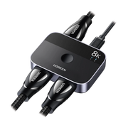 CONMUTADOR HDMI 2.1 8K @60HZ | HDMI SPLITTER 2 ENTRADAS A 1 SALIDA | SOPORTA 4K @120HZ 1080P @240HZ 3D | HDR DOLBY | ALTA VELOCIDAD 48GBPS | FORMATOS DE AUDIO LPCM/DTS/DSD, 2,0/2,1/5,1/7,1 CANALES.-Accesorios Generales-UGREEN-Bsai Seguridad & Controles