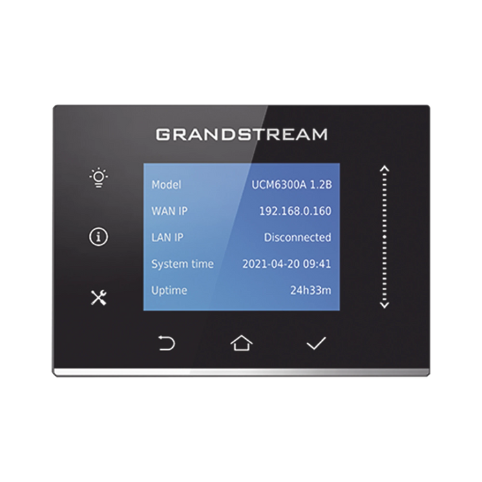 CONMUTADOR IP-PBX 250 USUARIOS, HASTA 50 LLAMADAS SIMULTANEAS, SOLUCIÓN PARA PYMES-VoIP y Telefonía IP-GRANDSTREAM-UCM6300A-Bsai Seguridad & Controles